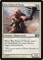 Matte Finish Magic 2013 War Priest of Thune ( #39 )