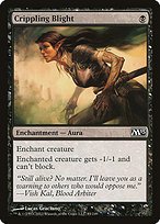 Matte Finish Magic 2013 Crippling Blight ( #85 )