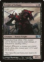 Matte Finish Magic 2013 Knight of Infamy ( #96 )