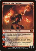 Matte Finish Magic 2013 Chandra, the Firebrand ( #123 )