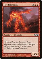 Matte Finish Magic 2013 Fire Elemental ( #130 )