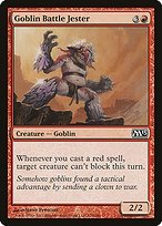 Matte Finish Magic 2013 Goblin Battle Jester ( #135 )