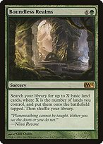Matte Finish Magic 2013 Boundless Realms ( #162 )