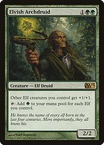 Matte Finish Magic 2013 Elvish Archdruid ( #168 )