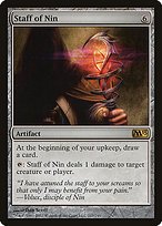 Matte Finish Magic 2013 Staff of Nin ( #217 )