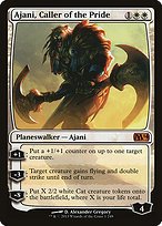 Matte Finish Magic 2014 Ajani, Caller of the Pride ( #1 )