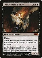 Matte Finish Magic 2014 Shadowborn Demon ( #115 )