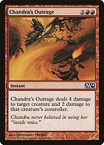 Matte Finish Magic 2014 Chandra's Outrage ( #133 )