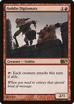 Matte Finish Magic 2014 Goblin Diplomats ( #141 )