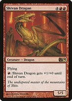 Matte Finish Magic 2014 Shivan Dragon ( #154 )