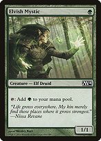 Matte Finish Magic 2014 Elvish Mystic ( #169 )