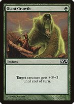Matte Finish Magic 2014 Giant Growth ( #174 )