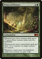 Matte Finish Magic 2014 Primeval Bounty ( #190 )