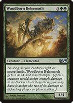 Matte Finish Magic 2014 Woodborn Behemoth ( #203 )
