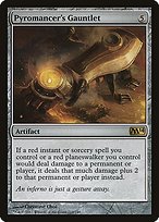 Matte Finish Magic 2014 Pyromancer's Gauntlet ( #214 )