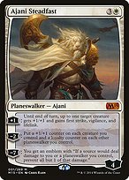 Matte Finish Magic 2015 Ajani Steadfast ( #1 )