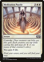 Matte Finish Magic 2015 Meditation Puzzle ( #19 )
