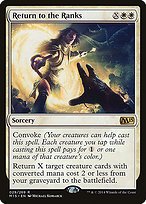 Matte Finish Magic 2015 Return to the Ranks ( #29 )