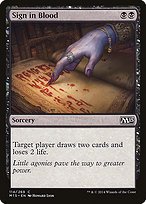 Matte Finish Magic 2015 Sign in Blood ( #114 )