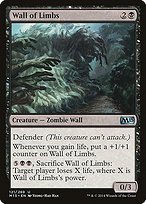 Matte Finish Magic 2015 Wall of Limbs ( #121 )
