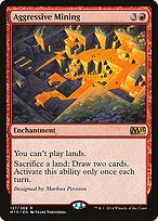 Matte Finish Magic 2015 Aggressive Mining ( #127 )