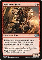 Matte Finish Magic 2015 Belligerent Sliver ( #129 )