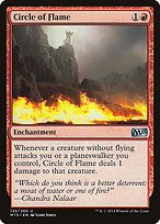 Matte Finish Magic 2015 Circle of Flame ( #135 )