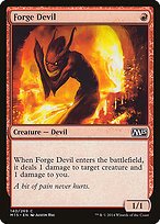 Matte Finish Magic 2015 Forge Devil ( #140 )