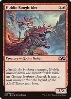 Matte Finish Magic 2015 Goblin Roughrider ( #146 )