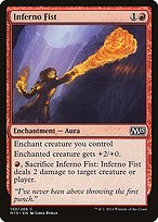Matte Finish Magic 2015 Inferno Fist ( #150 )