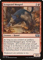 Matte Finish Magic 2015 Scrapyard Mongrel ( #160 )