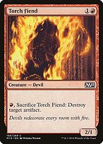 Matte Finish Magic 2015 Torch Fiend ( #166 )