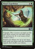 Matte Finish Magic 2015 Nissa's Expedition ( #188 )
