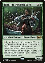 Matte Finish Magic 2015 Yisan, the Wanderer Bard ( #209 )