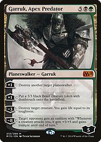 Matte Finish Magic 2015 Garruk, Apex Predator ( #210 )