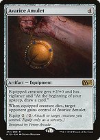 Matte Finish Magic 2015 Avarice Amulet ( #212 )