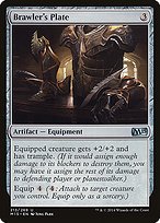 Matte Finish Magic 2015 Brawler's Plate ( #213 )