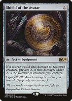 Matte Finish Magic 2015 Shield of the Avatar ( #230 )