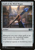 Matte Finish Magic 2015 Staff of the Mind Magus ( #234 )