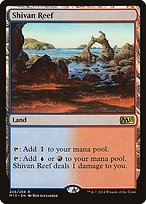 Matte Finish Magic 2015 Shivan Reef ( #246 )