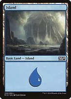 Matte Finish Magic 2015 Island ( #254 )