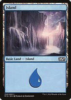 Matte Finish Magic 2015 Island ( #255 )