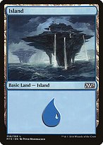 Matte Finish Magic 2015 Island ( #256 )