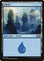 Matte Finish Magic 2015 Island ( #257 )