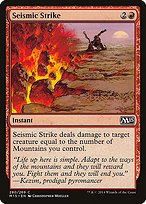 Matte Finish Magic 2015 Seismic Strike ( #280 )