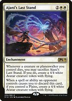 Glossy Finish Core Set 2019 Ajani's Last Stand ( #4 )