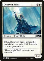 Glossy Finish Core Set 2019 Dwarven Priest ( #11 )
