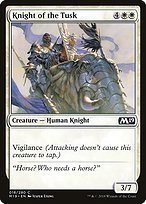 Glossy Finish Core Set 2019 Knight of the Tusk ( #18 )