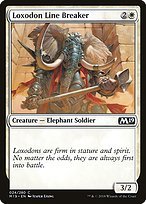 Glossy Finish Core Set 2019 Loxodon Line Breaker ( #24 )