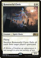 Glossy Finish Core Set 2019 Remorseful Cleric ( #33 )